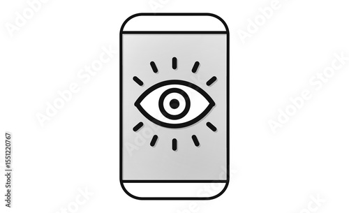 スマホのブルーライトカットアイコン