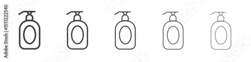 Handwash icon outline ilustration vector symbol