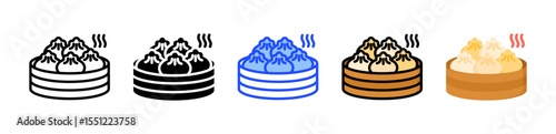 Bao Icon Collection With Multiple Styles