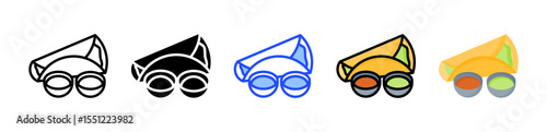 Dosa Icon Collection With Multiple Styles