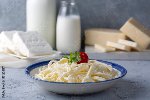 Delicious string cheese fro...