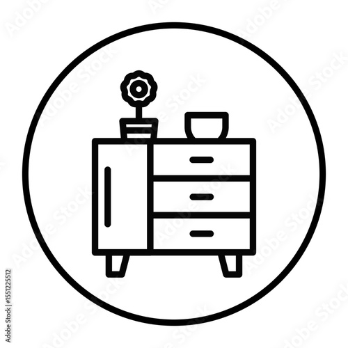 Cupboard Vector Icons