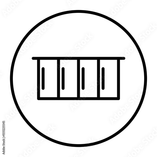 Cabinet Vector Icons