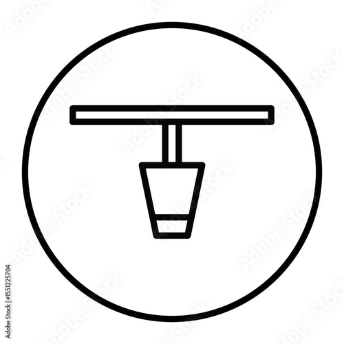 Ceiling Lamp Vector Icons