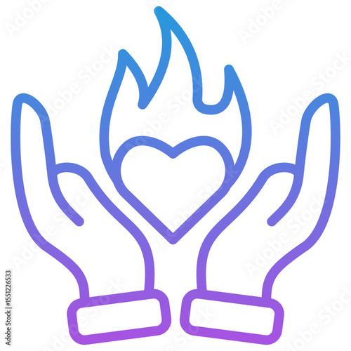 Passion Heart Icon