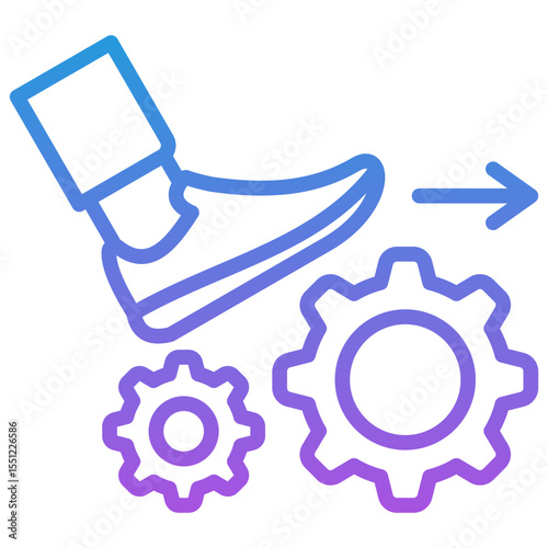 Push Forward Icon