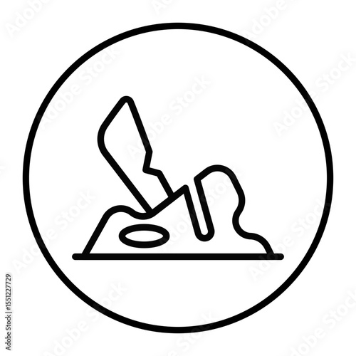 Plane Tool Vector Icons