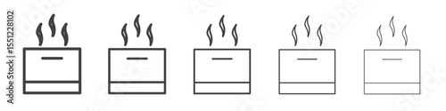 Humidifier icon outline ilustration vector symbol