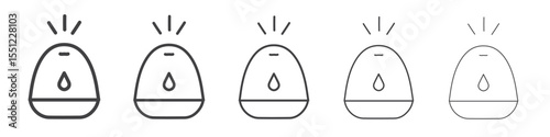 Humidifier icon outline ilustration vector symbol