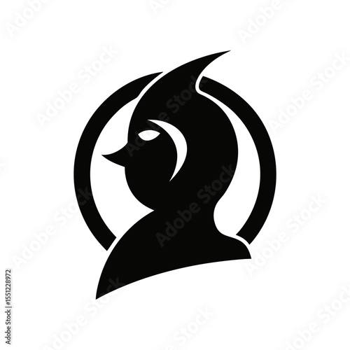 black silhouette of a rebranding icon on white bac.svg