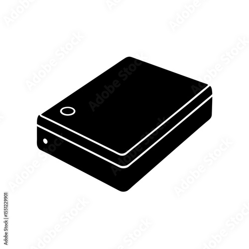 data storage drive icon silhouette on white backgr (3).svg