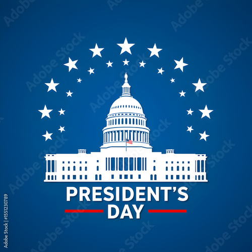 Wallpaper Mural "Festive 4th of July: Radiant Design with Patriotic Colors" Torontodigital.ca