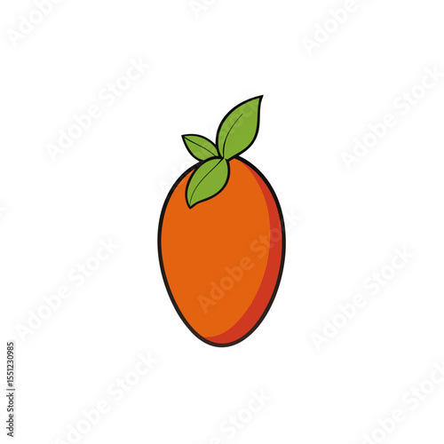 miracle fruit fruit on white background   .svg
