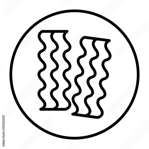 Bacon Vector Icons