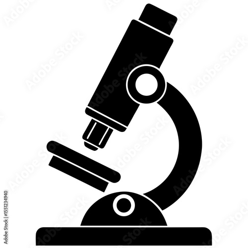 microscope vector illustration