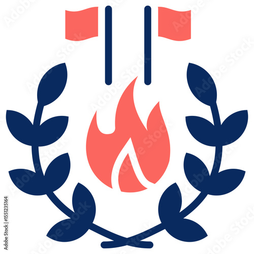 Purpose Flame Icon