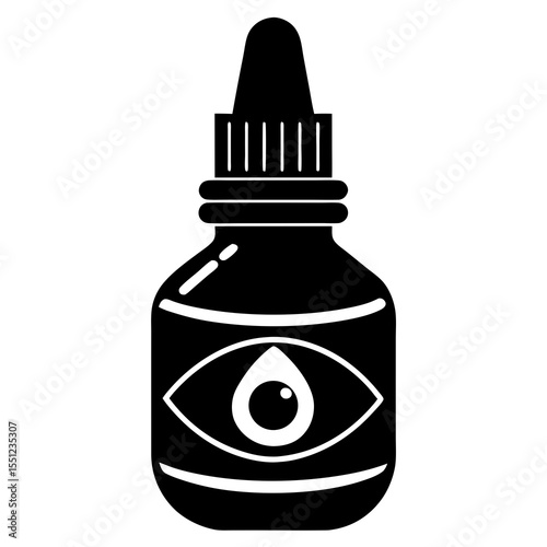 vector illustration of a bottle of water