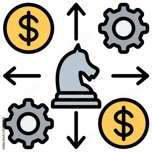 Business Strategy Icon