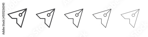 Lark one icon outline ilustration vector symbol