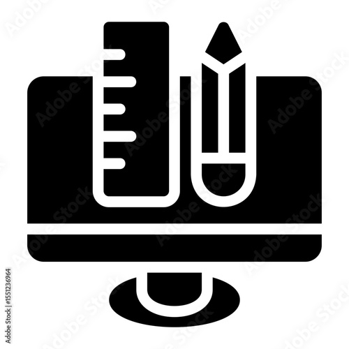 web design glyph icon