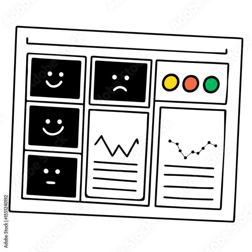 Mental Wellness Dashboard Concept with Mood Tracking, Sleep Monitor, and Gratitude Journal
