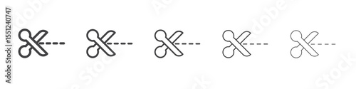 Male Symbol icon outline ilustration vector symbol
