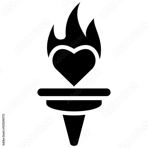 Purpose Flame Icon