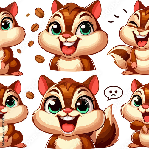 Sweet Baby Fox Illustration – Flat Vector