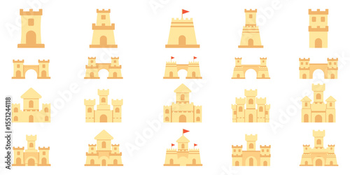 Flat Sand Castle