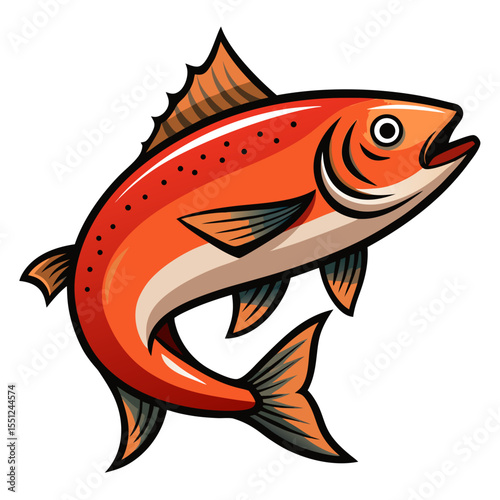 Minimalist Sailfish Illustration