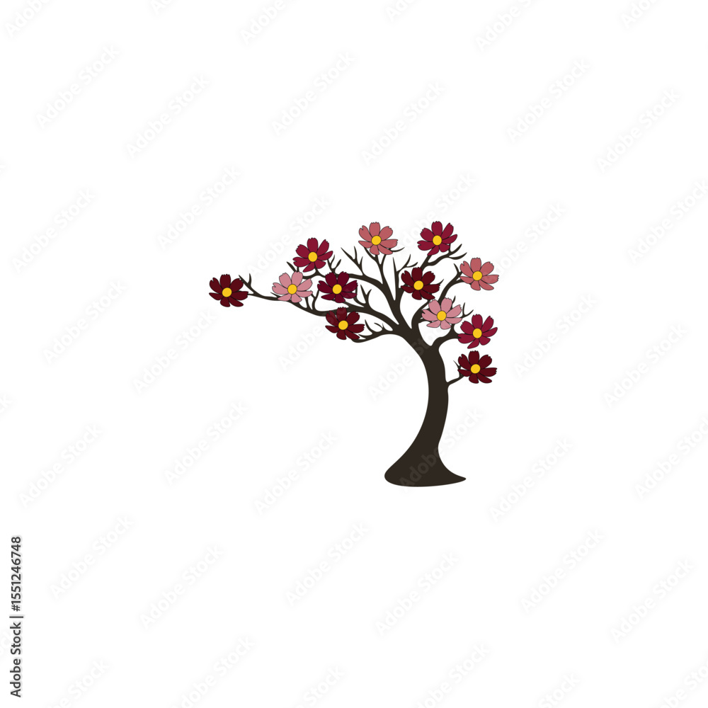 Obraz premium Vector flower