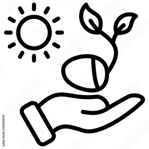 Growth Seed Icon