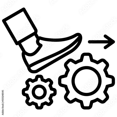 Push Forward Icon