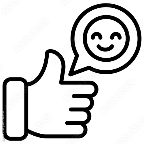 Positive Feedback Icon