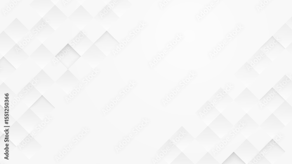 Obraz premium Business Strategy 2025 Presentation Slide. Abstract geometric modern square background