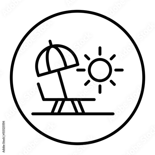 Beach Vector Icons