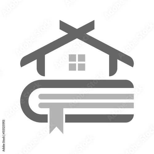 Book logo icon design