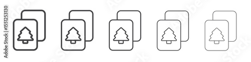 plug icon outline ilustration vector symbol