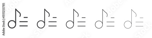 Presentation icon outline ilustration vector symbol