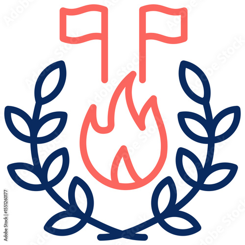 Purpose Flame Icon