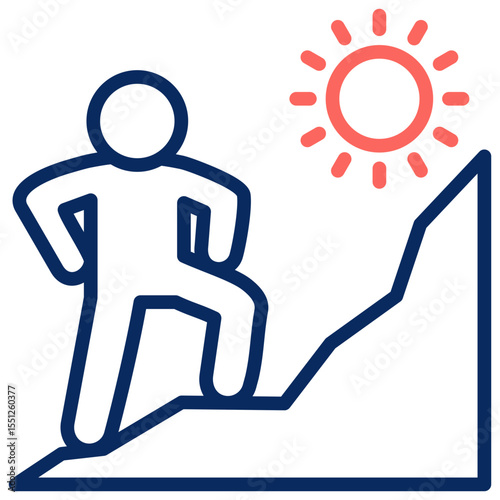 Confidence Climb Icon