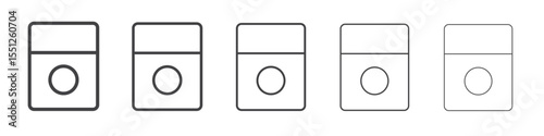 Stereo icon outline ilustration vector symbol