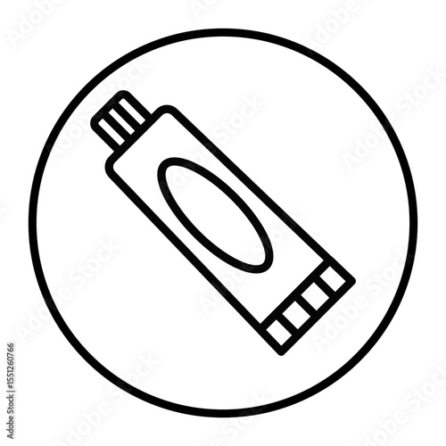 Tooth Paste Vector Icons