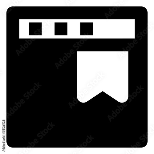 web and seo solid icon set