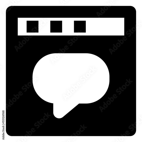 web and seo solid icon set