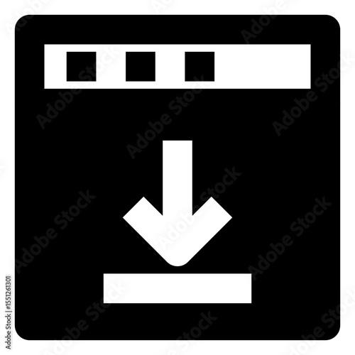 web and seo solid icon set