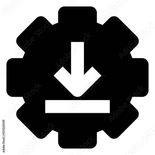 web and seo solid icon set