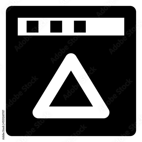 web and seo solid icon set