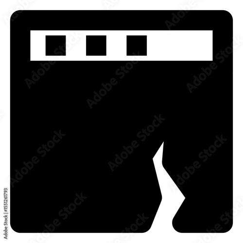 web and seo solid icon set