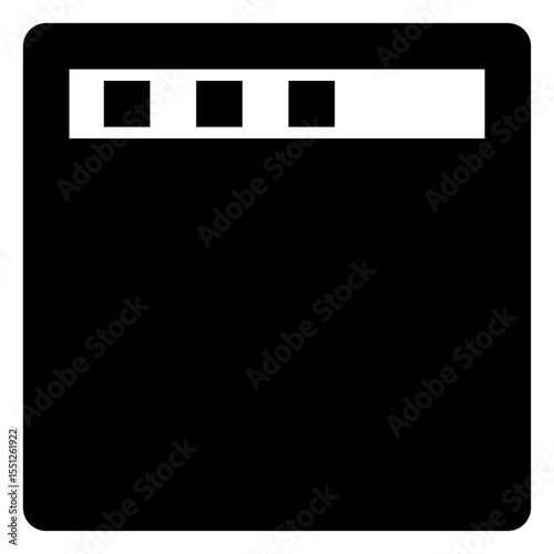 web and seo solid icon set